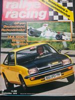 Rallye Racing 9/75 Datsun 260 Z Golf GTI Manta Ascona RS xa