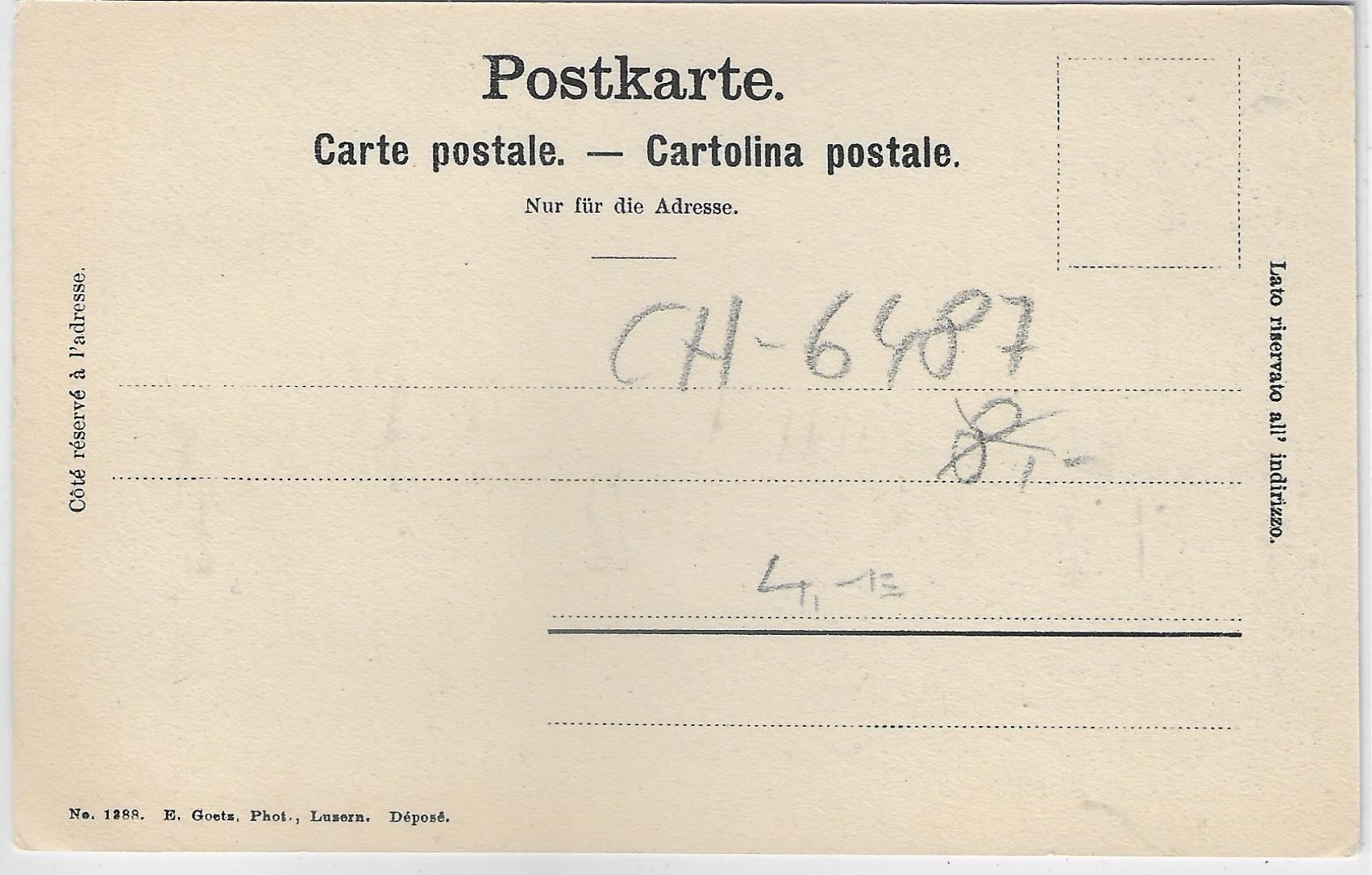Cartoline postali: Göschenen - Der grosse Gotthard-Tunnel – Antico da Ettingen venduto da Kartenplanet 1