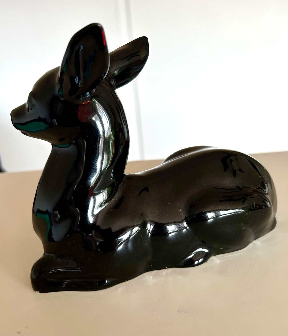 Figuren: Reh, liegend, Art-Déco-Figur, Keramik – Gebraucht aus Männedorf von Alderamin1 1