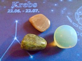 3 Glücksteine für Sternzeichen Krebs
