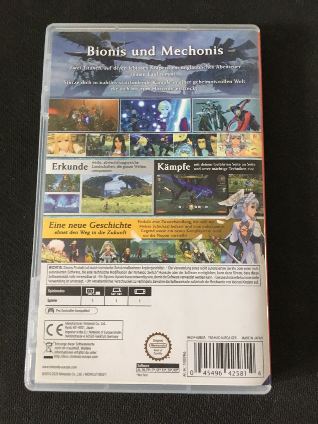 Nintendo Giochi: Xenoblade Chronicles für Nintendo Switch – Usato da St.Gallen venduto da sjosjo 1