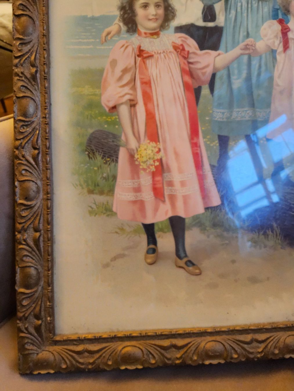 Foto & Immagini: Antikes Bild in Rahmen - Kinderportrait, ca 1880 – Usato da Zürich venduto da SciTec 7