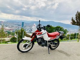 Motorrad Yamaha XTZ 660weiss rot