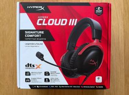 HyperX Cloud III Gaming-Headset (wie neu, nur 1 Woche benutz
