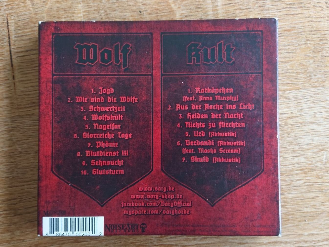CD: Varg - Wolfskult - 2 CD – Usato da Bönigen venduto da Mis1513 4