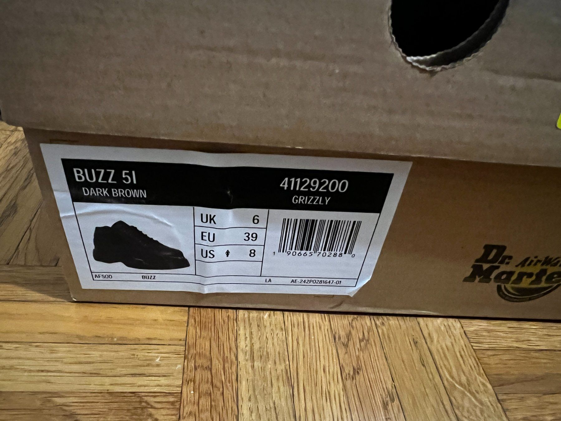 Dr. Martens Scarpe da donna: Dr. Martens BUZZ Dark Brown 39 – Usato da Monthey venduto da Black-Cockatoo 3