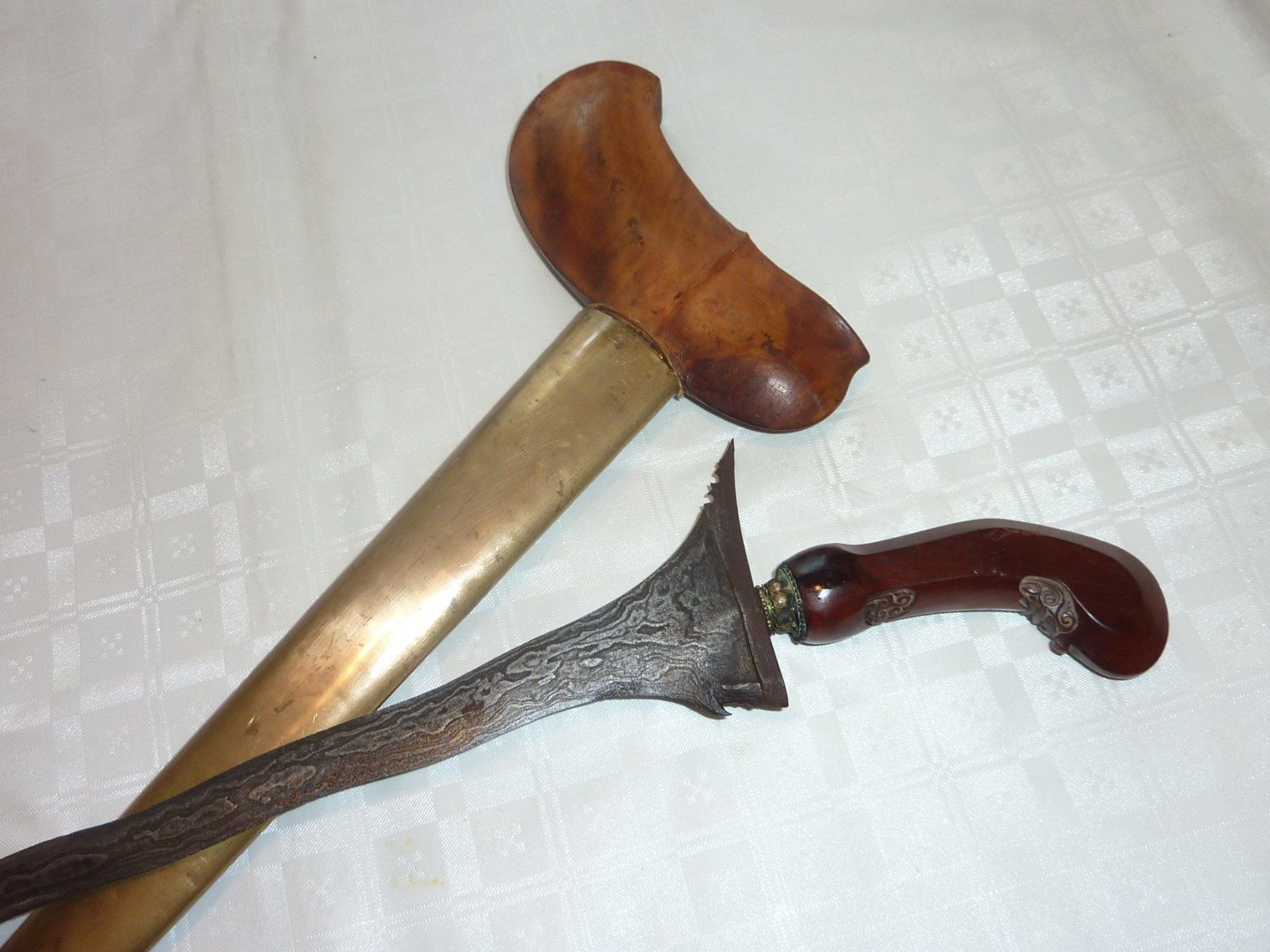 Posate: Dolch Messer KRIS (Keris) Waffe Indonesien Java/Bali 19.Jhd. – Usato da Dietikon venduto da damaszen 6