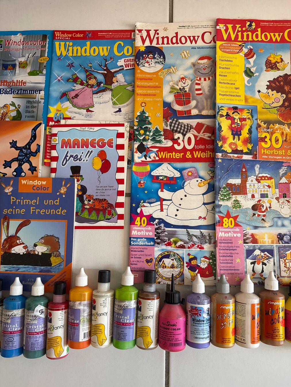 Kit bricolage: Window Color Riesen Restposten Set NP: ca. 200.- – Usato da Endingen venduto da Sugarwoman 2