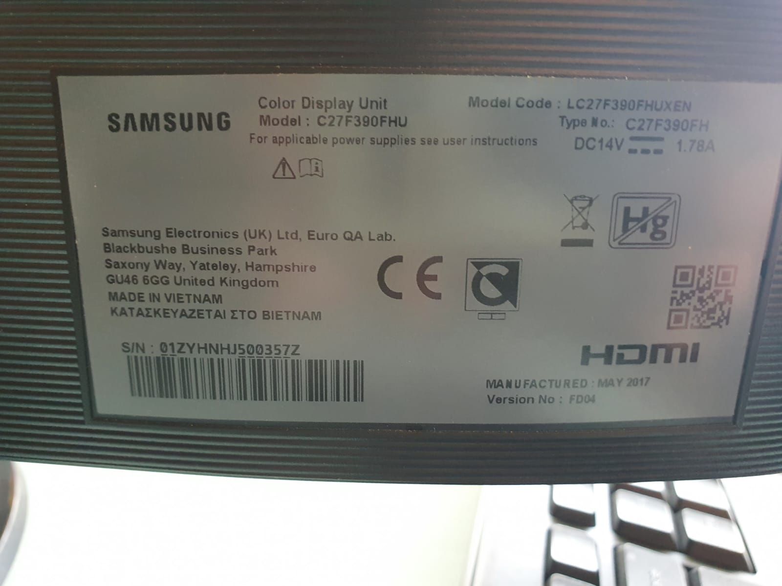 Samsung Monitore: Samsung curve Bildschirm  – Gebraucht aus Zürich von val_x2zn 1