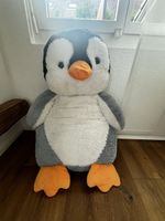 Pinguin Plüschtier gross schwarz weiss guter Zustand