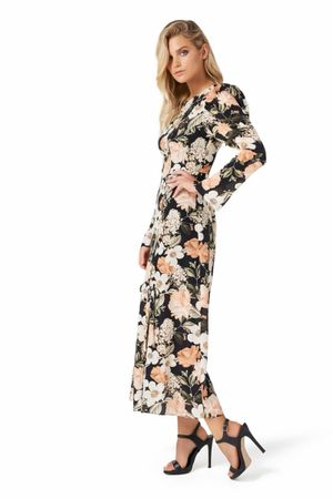 Thurley Silk Midi Dress