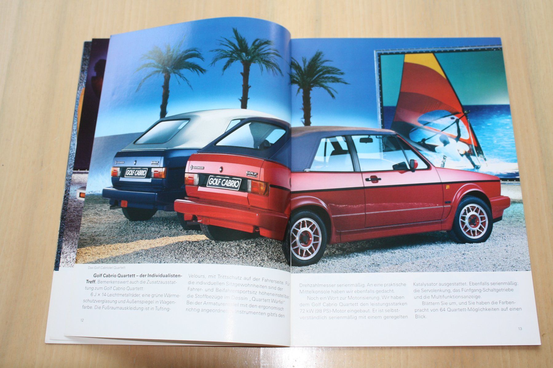 VW Documenti: VW Golf Cabriolet Quartett 1993 – Usato da Wikon venduto da erwin400 5