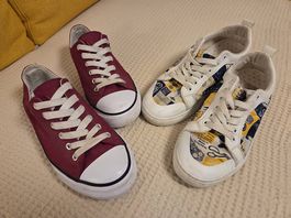 2 Paar Schuhe Gr. 39 - Sneaker & Design Schuhe