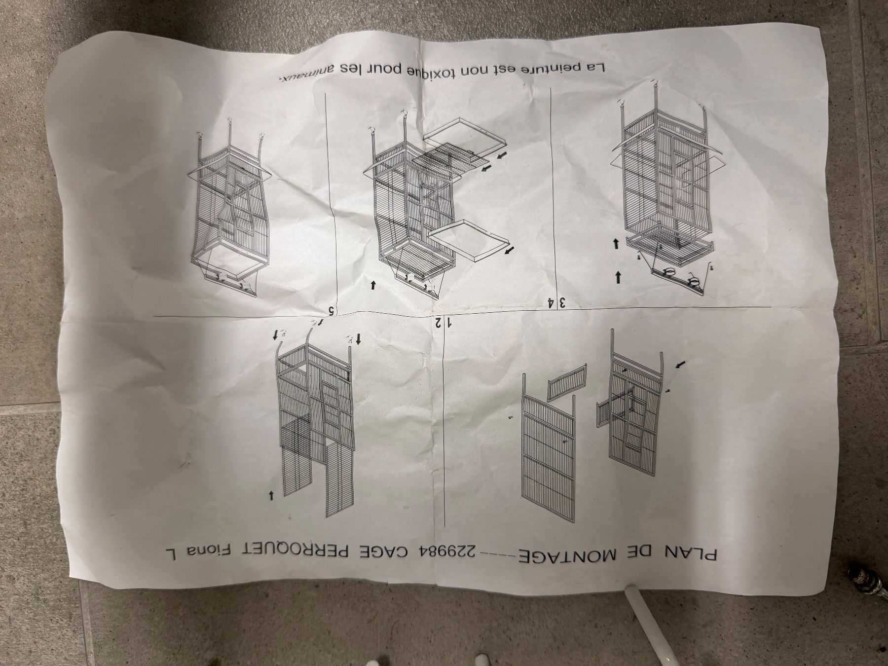 Gabbie, trasporto & Sicurezza: Cage perroquet très bon état – Usato da Prilly venduto da chr_yqj8 1