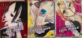 Kaguya-sama: Love is War Manga Bände 1-3 – Lot Tomes 1 à 3