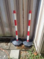2 stk. Absperrpfosten