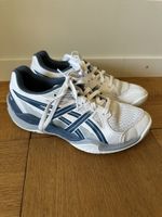 Asics Gel-Powerbreak GS Hallenschuhe / Tennisschiheweiss  