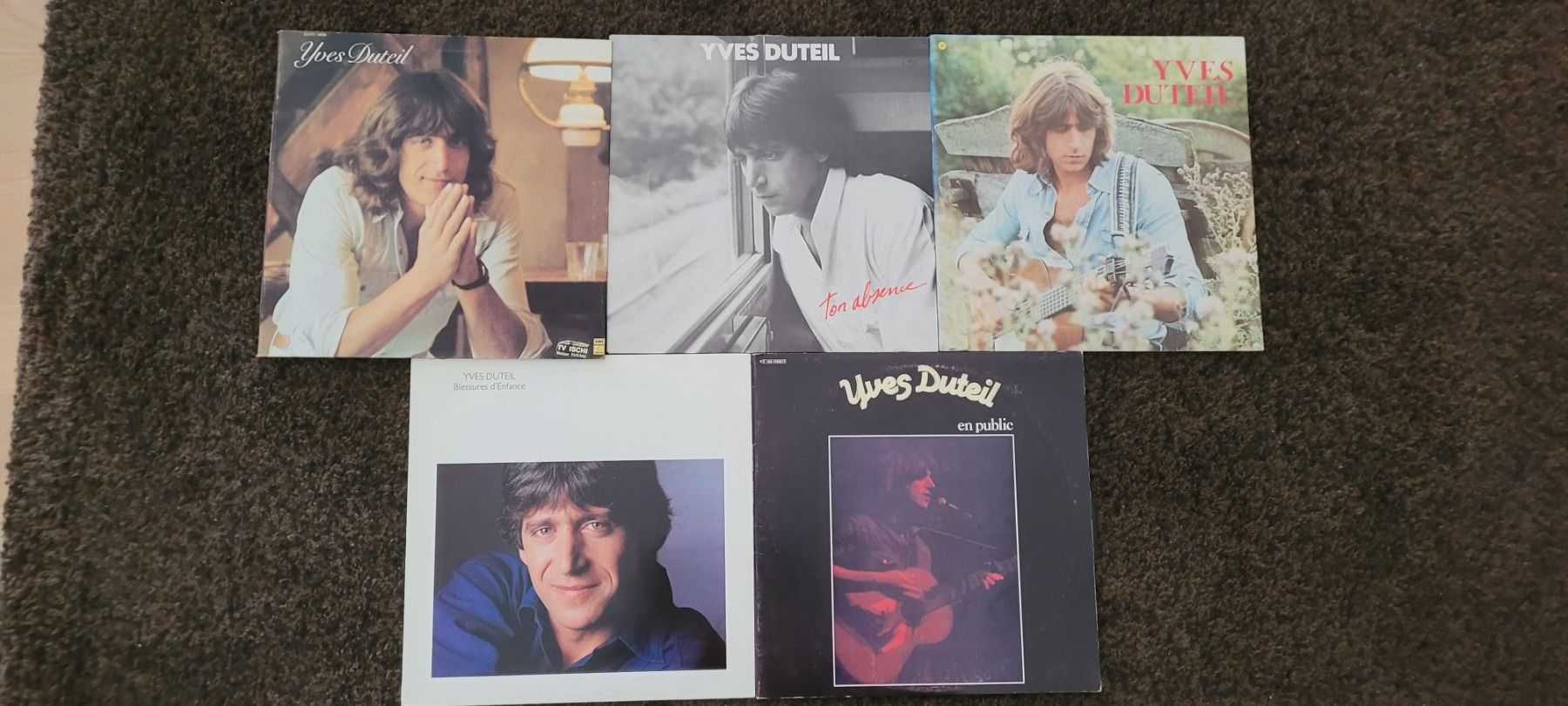 Vinyles: 5 LP  Yves Duteil – D'occasion à Martigny par MZ-67