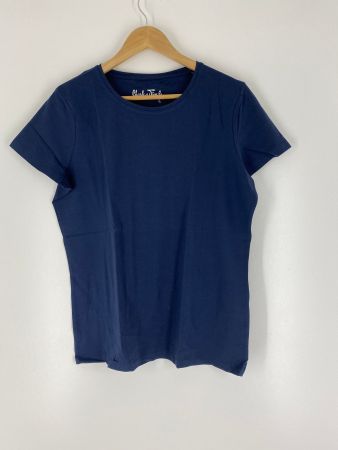 T-Shirt Baumwolle, blau, Grösse L, *Neu*