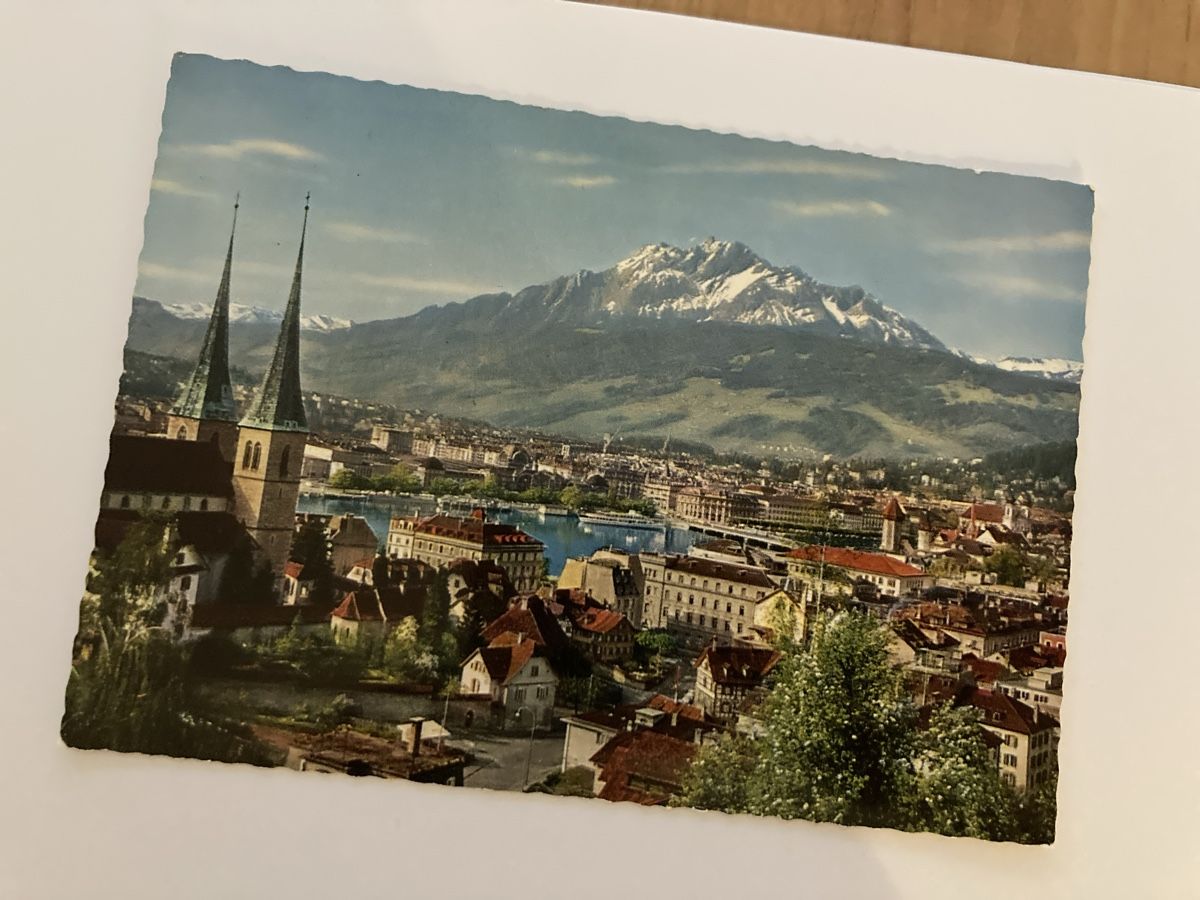Cartoline postali: 3 Ansichtskarten von Luzern   – Usato da Schüpfheim venduto da Seerose80 1