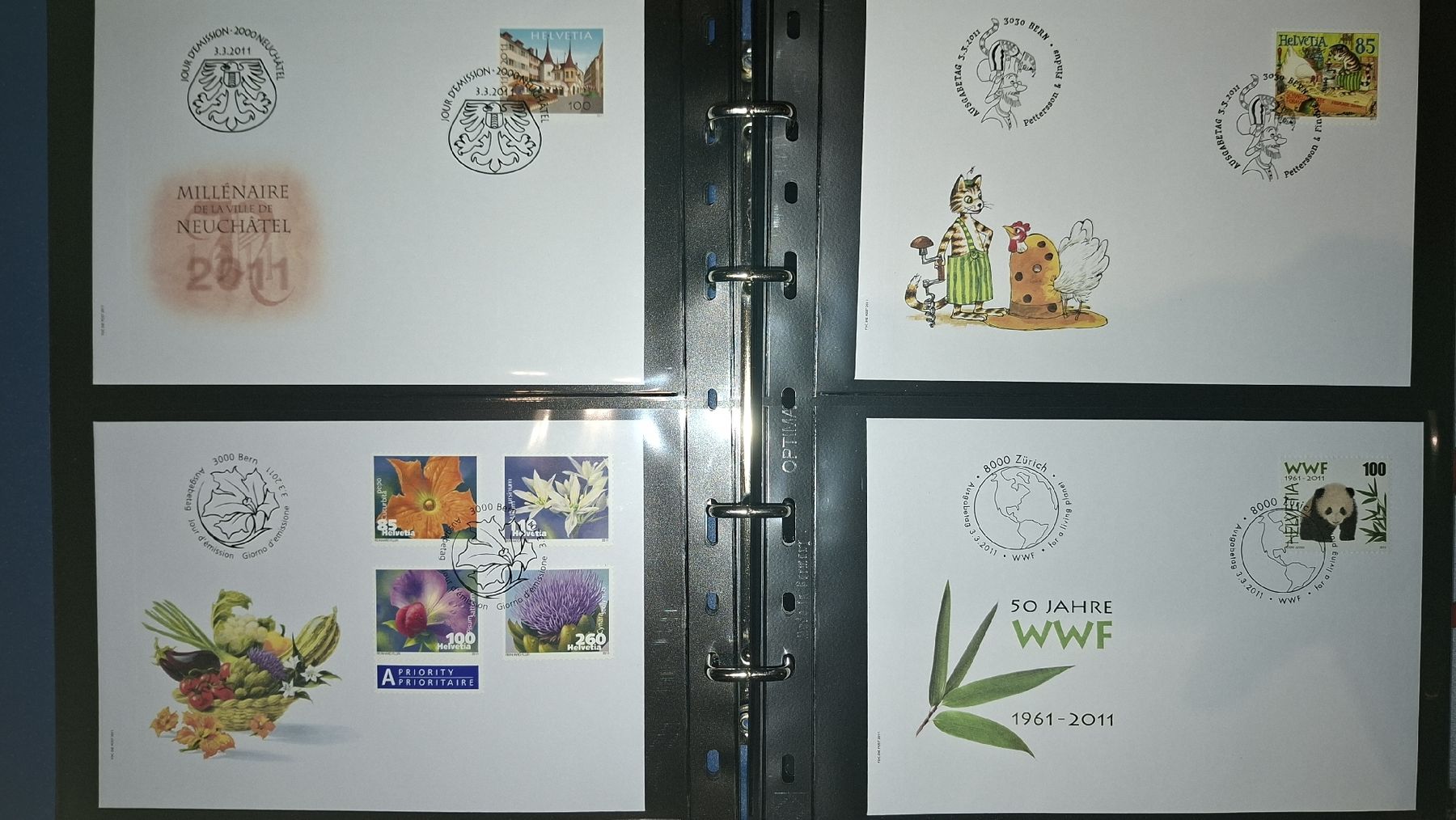 Tutti i francobolli: FDC Schweiz modern div. – Usato da Balgach venduto da SIMEON27 3