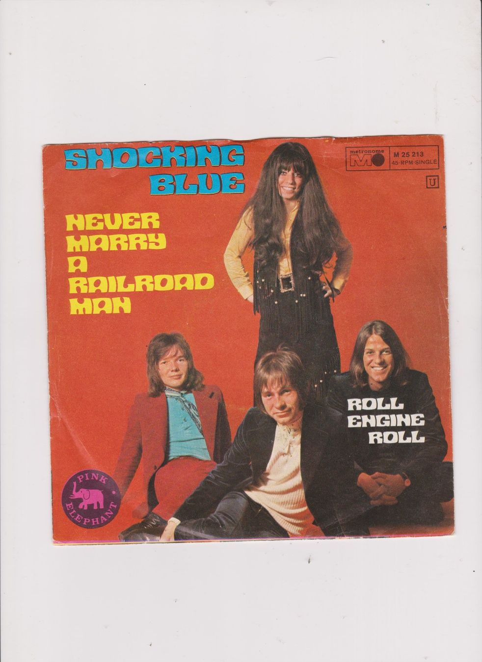 Schallplatten: Disque vinyle Shocking Blue, 45 tours Never marry... – Gebraucht aus Bex von Canouille