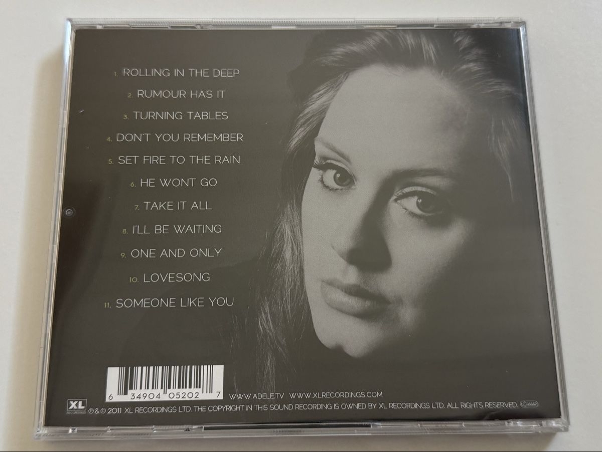 CD: Adele - 21 - CD Album 2011 – Usato da Oberried Brienz venduto da Chyara 1