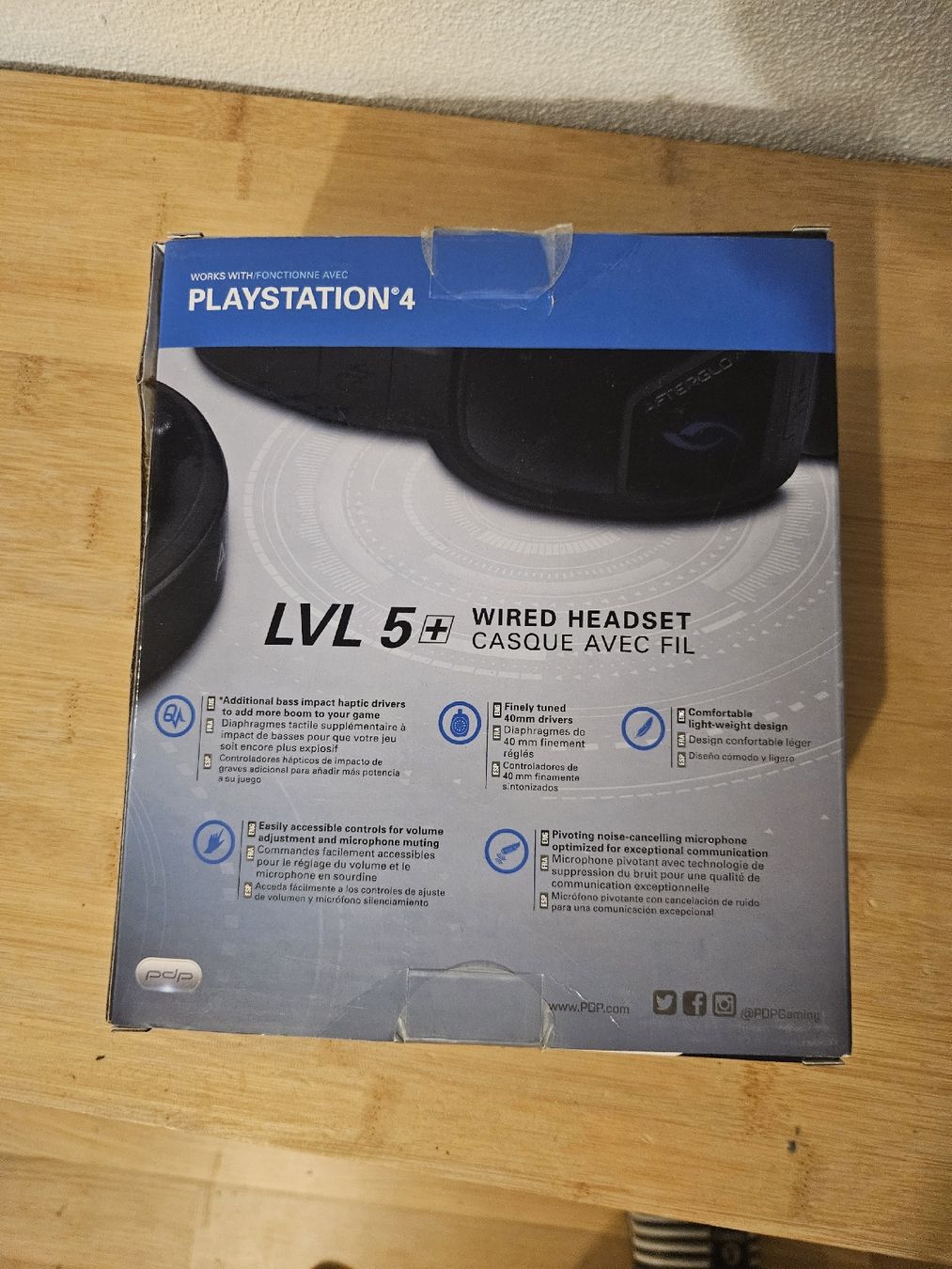 Kopfhörer: Headset Afterglow LVL 5 mit Quadboost wired Headset – Gebraucht aus Hochdorf von Kragplattenanschluss 3