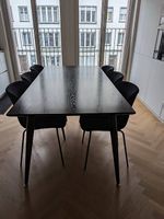 Tisch schwarz 180x90 cm