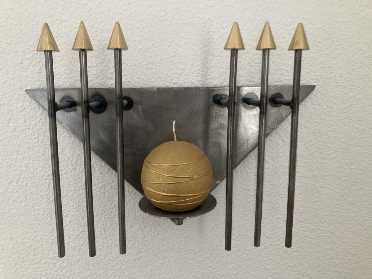 Portacandele: Wandkerzenhalter Metall – Usato da Hochdorf venduto da Blackbox60