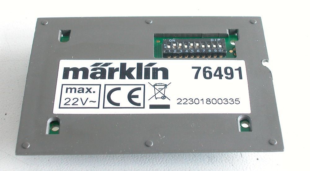 Märklin Modelleisenbahnen: Märklin 2 Signal-Decoder 76491 Spur H0 – Gebraucht aus Oberwil BL von Klang 1