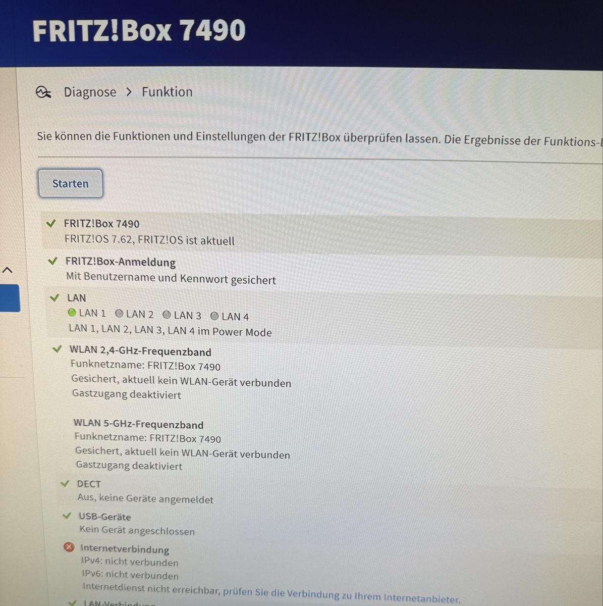 Fritz Modem & Router: Fritzbox 7490 OVP – Usato da Fislisbach venduto da BrotHoler 6