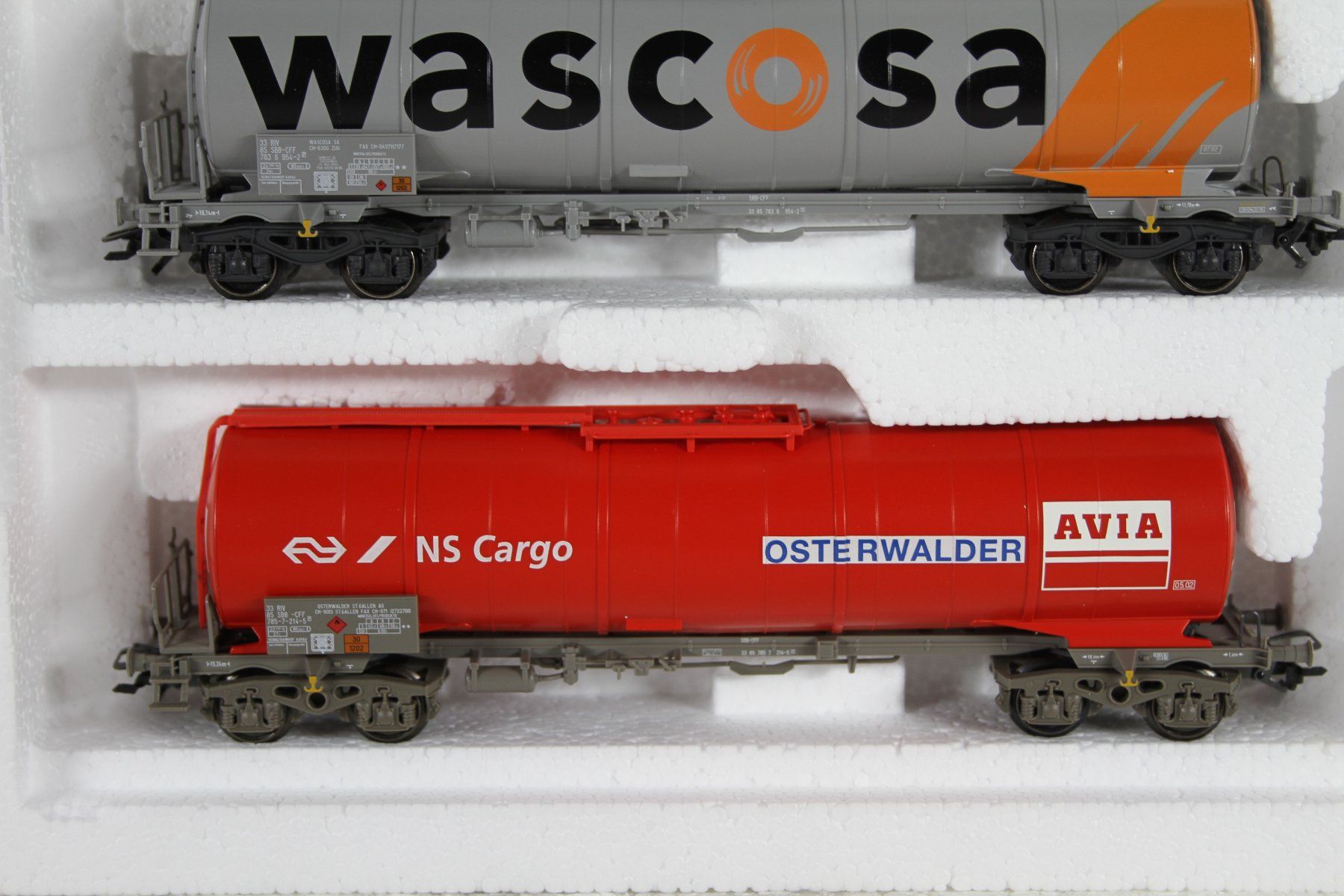 Märklin Modellini di ferrovie: Märklin 46552 SBB/NS Kesselwagen-Set – Usato da Triesen venduto da cor_62ts 2