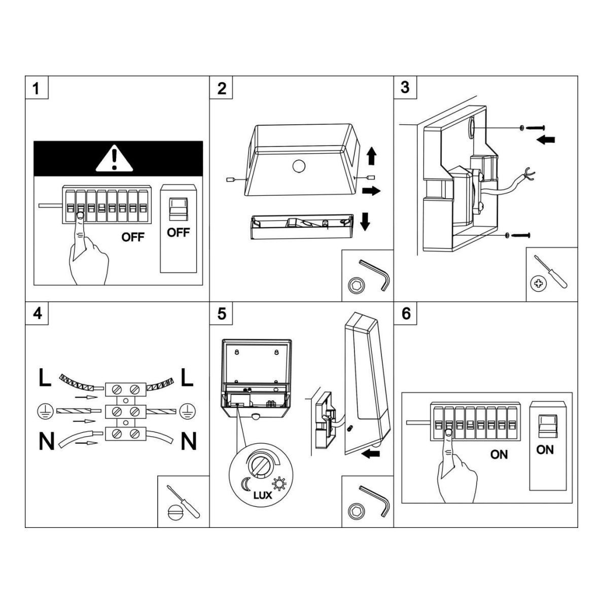 Lampade: LED Wandleuchte, IP54, 16 cm x 21 cm – Nuovo (secondo la descrizione) da Kreuzlingen venduto da Smart-Light 4