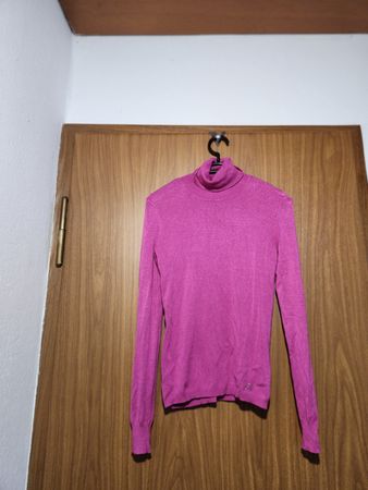 Pull Liu Jo col roulé rose taille XS 