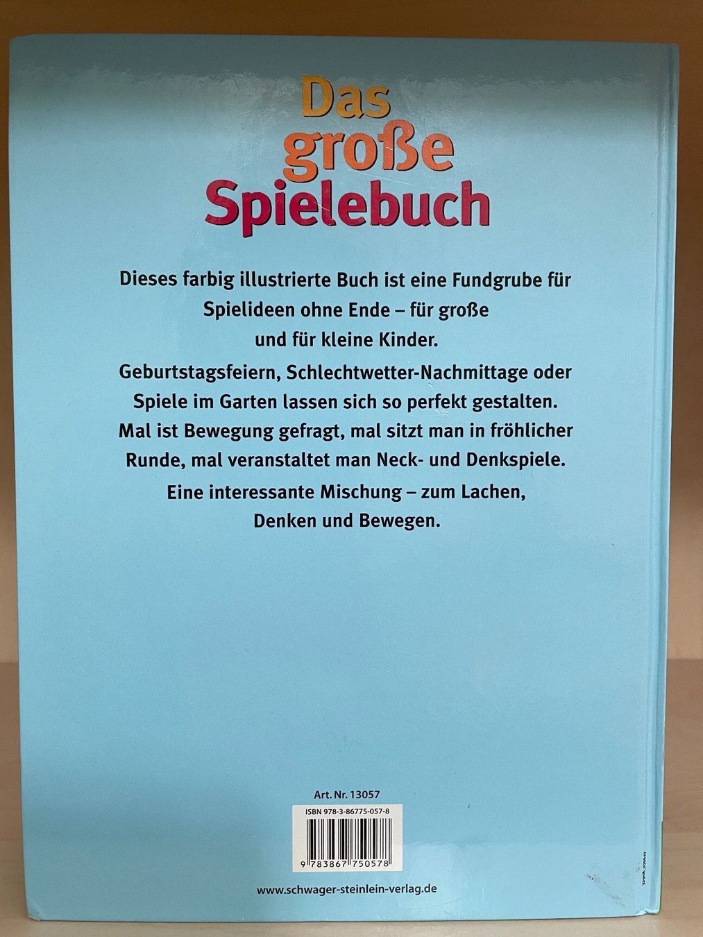Libri: Das grosse Spielebuch – Usato da Oberwil BL venduto da tomoag 1