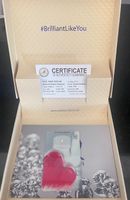 Echter Diamant 0.05 ct E/VS1 - tolle Geschensidee mit Zerifk