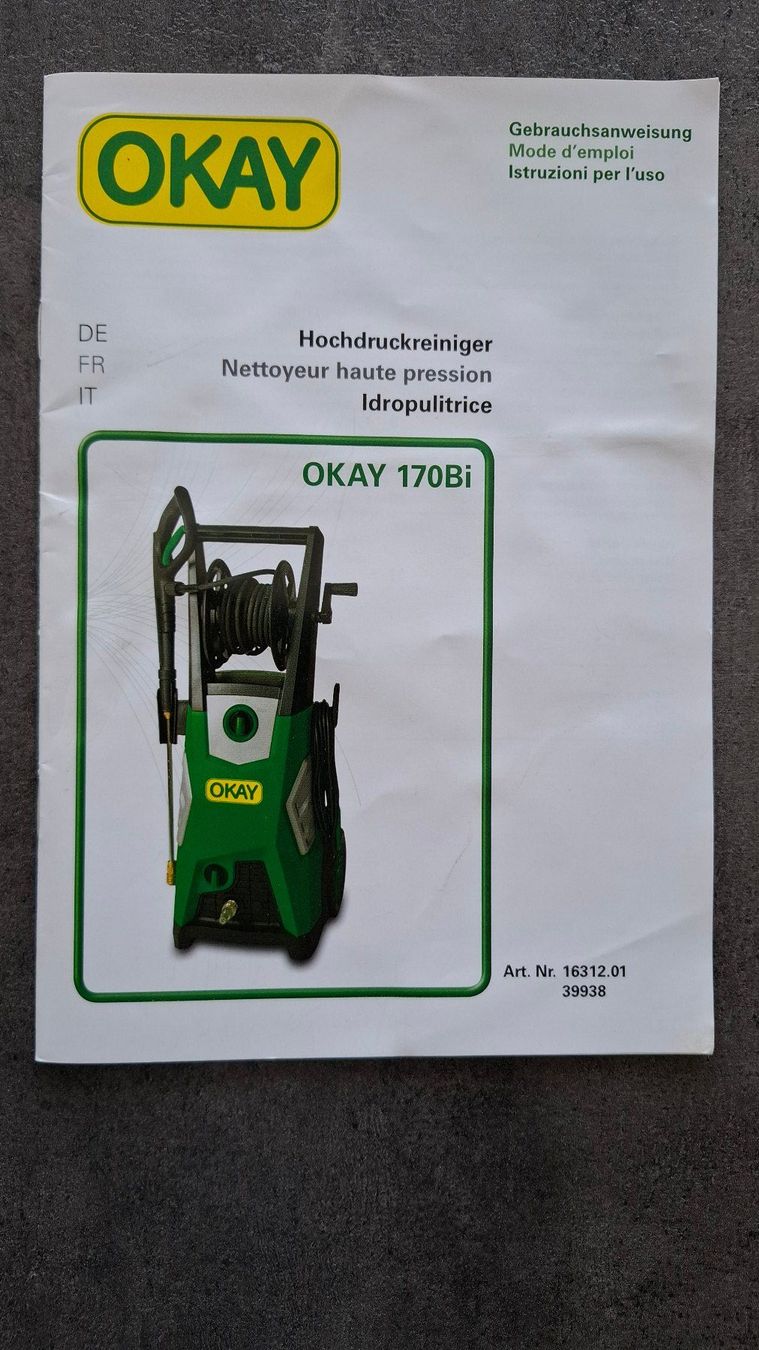 Nettoyeurs à haute pression: Hochdruckreiniger Okay – D'occasion à Gossau SG par Mosberger 6