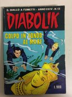 DIABOLIK COLPO IN FONDO AL MARE inedito N° 13 ANNO 1985 XXIV