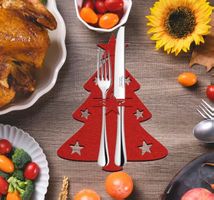 Weihnachtsbaum Besteck umfasst Tisch Dekoration 20x Stück