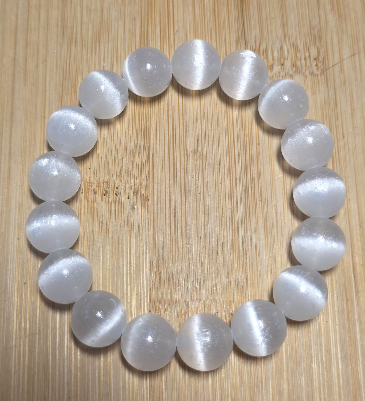 Minerali & Pietre curative: Selenit Armband – Nuovo e nell'imballaggio originale da Matzingen venduto da Shay_Crystalz