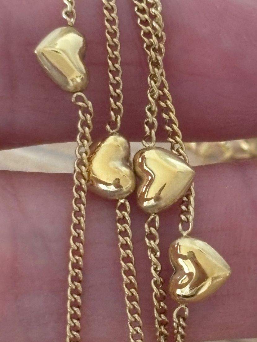 Ketten: Luxus Elegante Edelsthal Kette Farbe : Gold/ Silber – Neu (gemäss Beschreibung) aus Biel-Bienne von Roserosse13 3