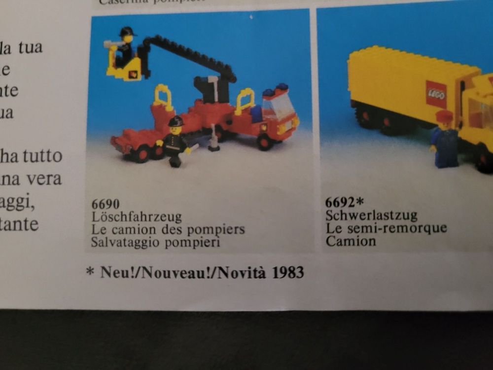 Catalogue prospectus Lego de 1983 ! 3