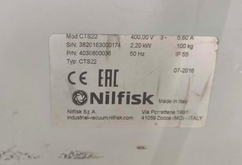 Nilfisk Aspirapolveri & Accessori: Nilfisk CTS22 Industriestaubsauger – Usato da Egg b. Zürich venduto da SwissTradingAgency 6