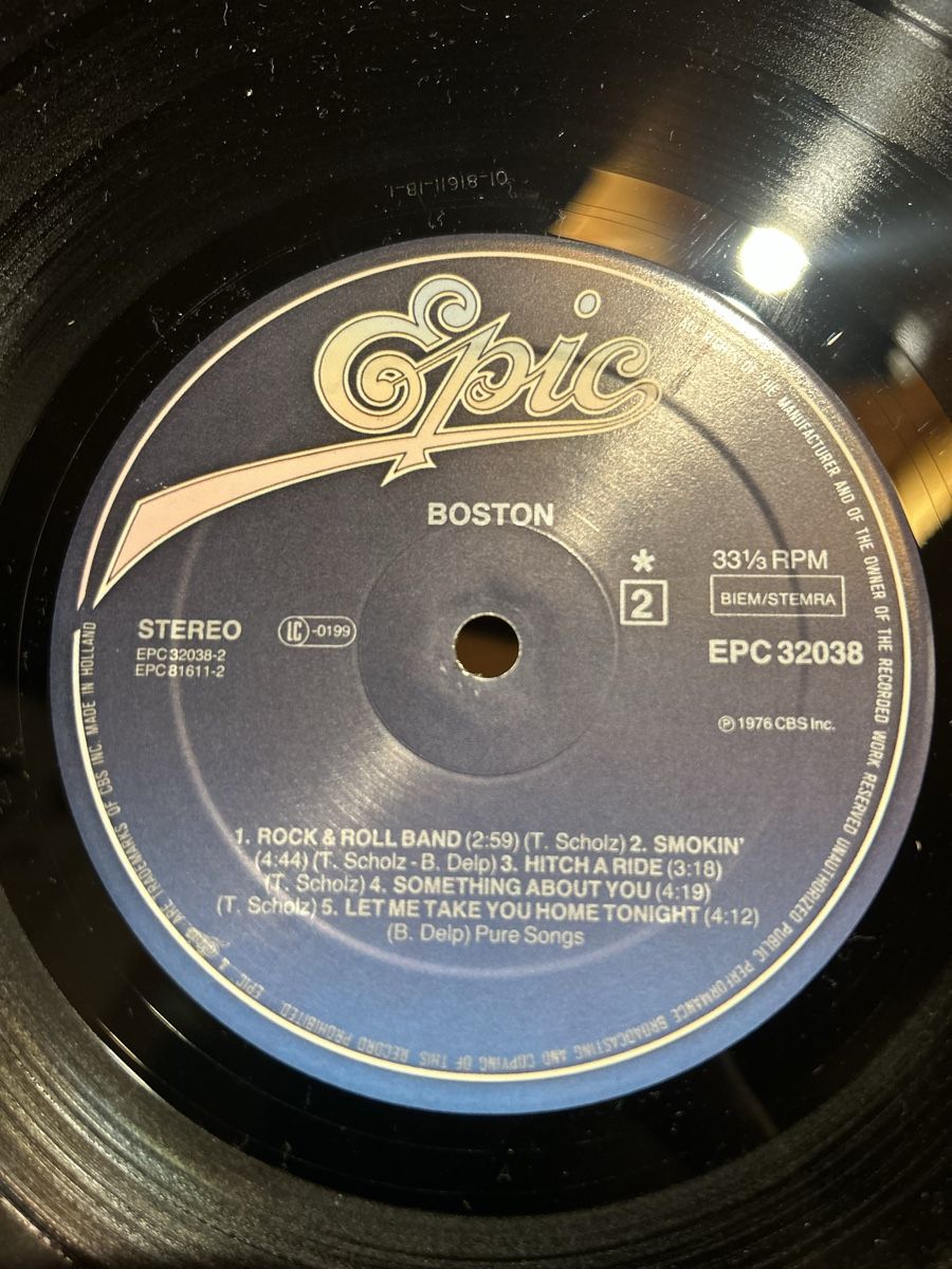 Dischi in vinile: Boston 1976 Dutch pressing – Usato da Haute-Nendaz venduto da Arzak 3