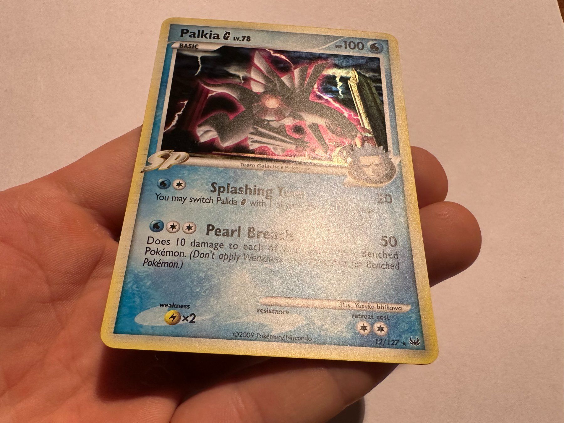 Pokémon Carte collezionabili: Palkia G holo Platinum Base EN – Usato da Hagendorn venduto da Pokecollectorch 1