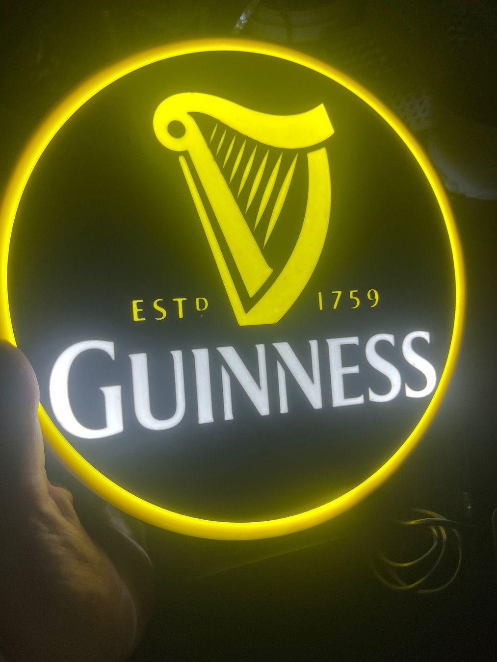 Lampade: Lampe lightbox décoration Guinness – Nuovo (secondo la descrizione) da Noville venduto da Berlusconi55 1