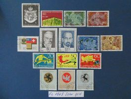 FL 1969 Jahr gestempelt