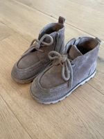 Kinder Stiefel Zara Wildleder grau Grösse 26 gebraucht