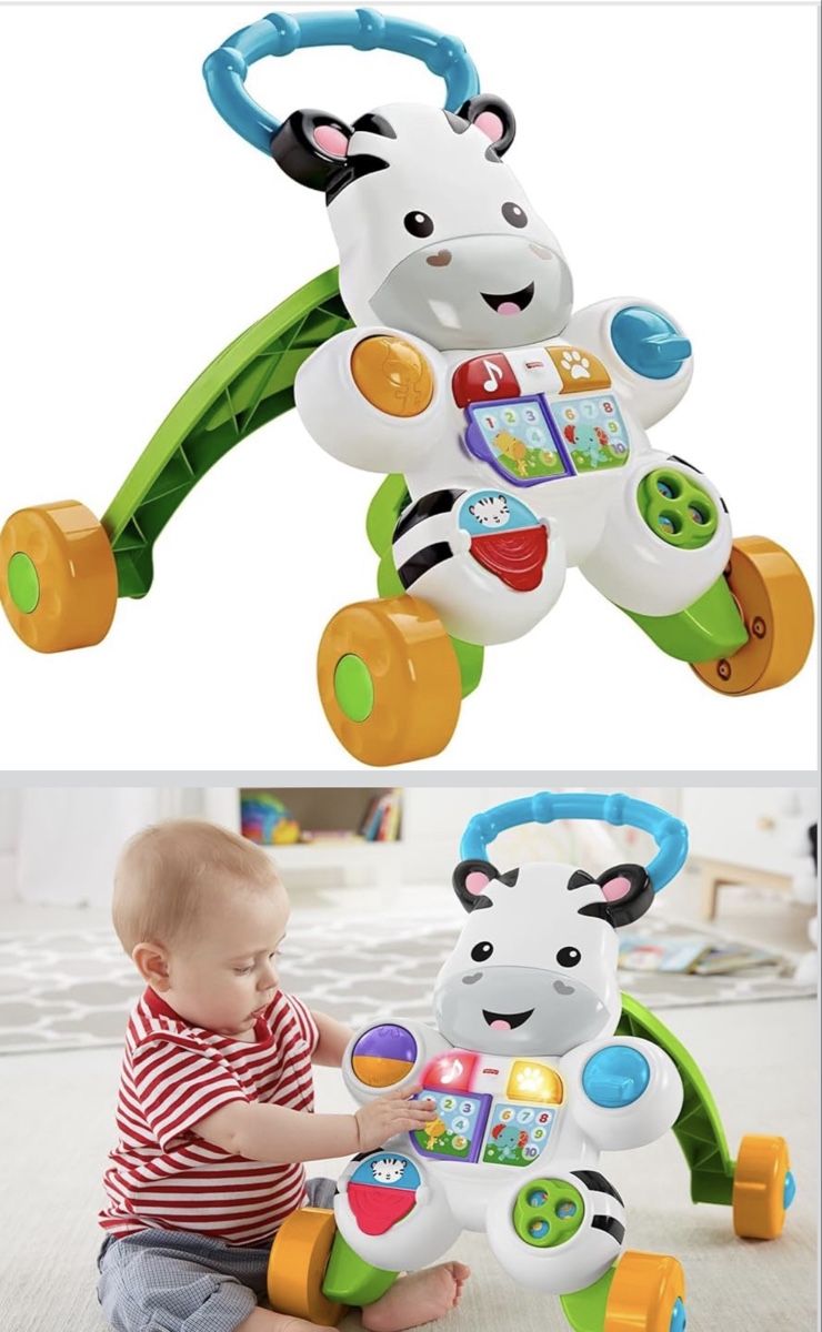 Fisher-Price Spielzeuge: Trotteur fisher price zèbre version ITALIEN  – Neu und originalverpackt aus Echichens von Tchiao92 2
